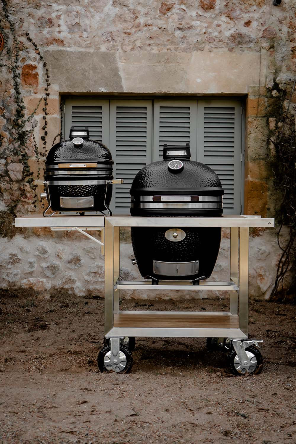 Poussette avec tablette latérale .55 (CLASSIC)