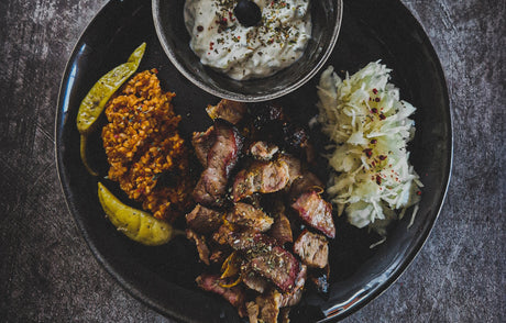 Gyros von der Rotisserie