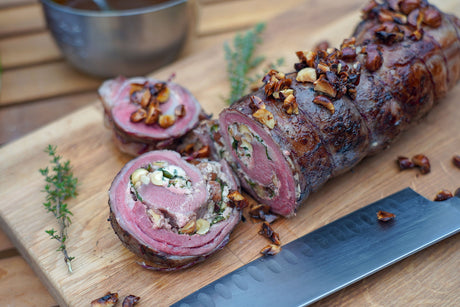 Wildschwein-Rollbraten