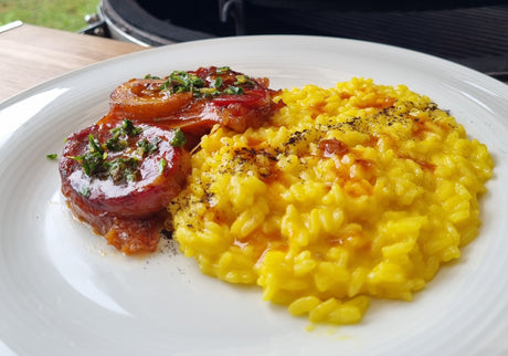 Risotto alla Milanese mit Ossobucco