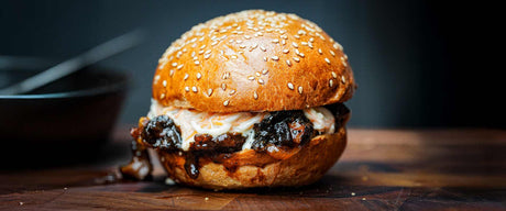 Schweinebäckchen Burger