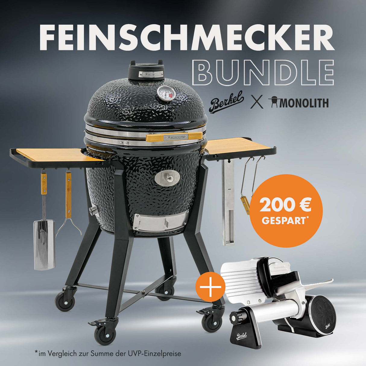 TWO.55 mit Gestell + Berkel Icon Line 170 Schneidemaschine