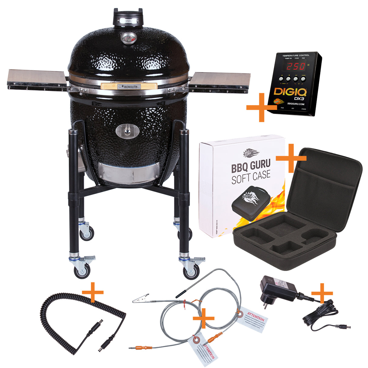 CLASSIC 2.0 BBQ GURU CONTROLLER-BUNDLE AVEC SUPPORT