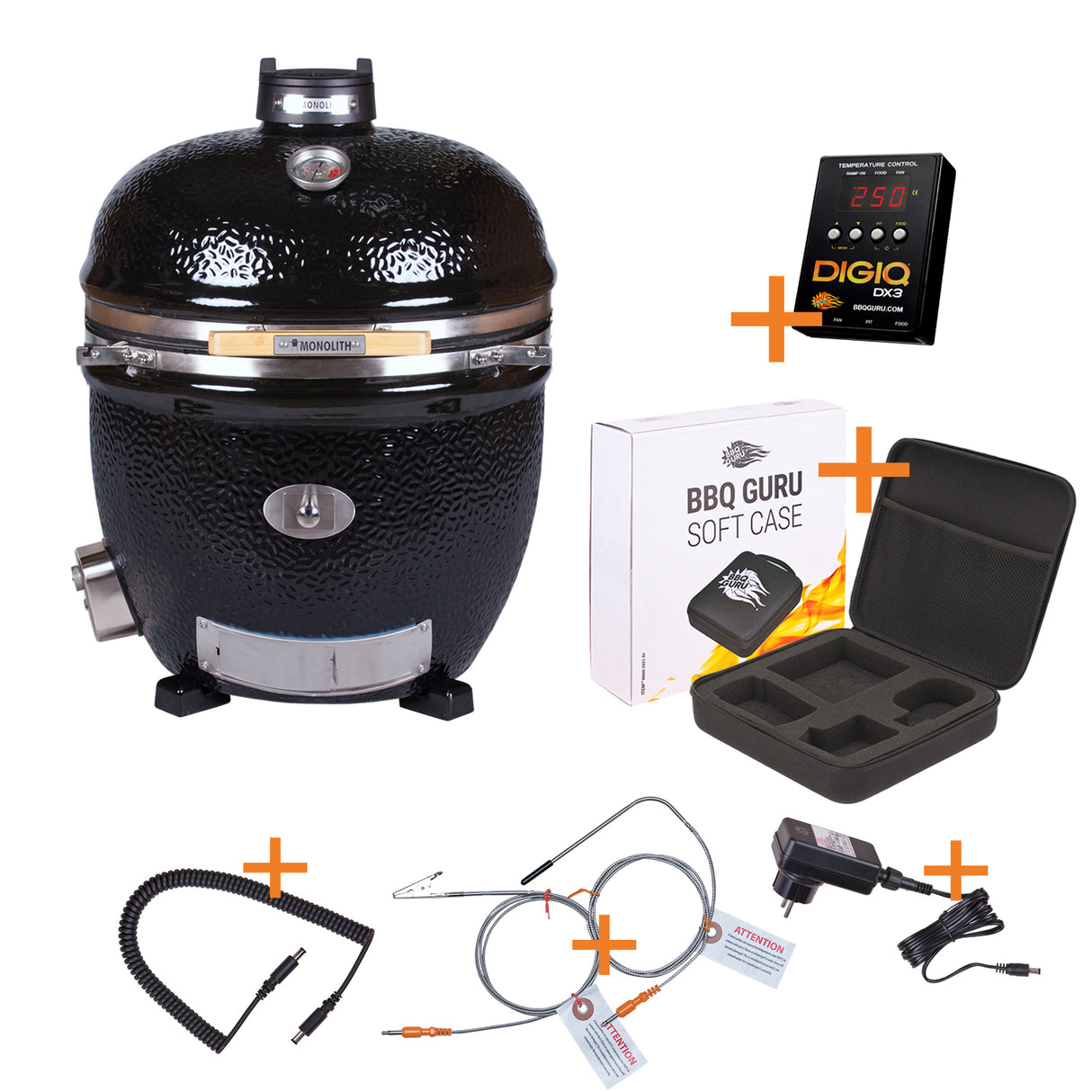 LeCHEF 2.0 BBQ GURU CONTROLLER-BUNDLE SANS TABLEAU