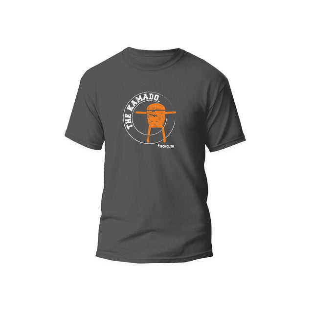 T-Shirt THE KAMADO Anthrazit MONOLITH GRILL